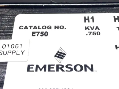 Used Emerson Control Transformer .750 KVA 50/60 Hz Transformers Michigan US | Maverick Industrial Sales #1392448