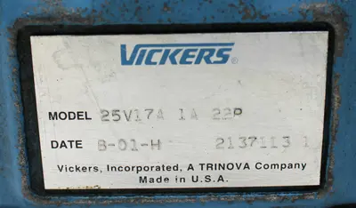 USED VICKERS 25V17A-1A-22R