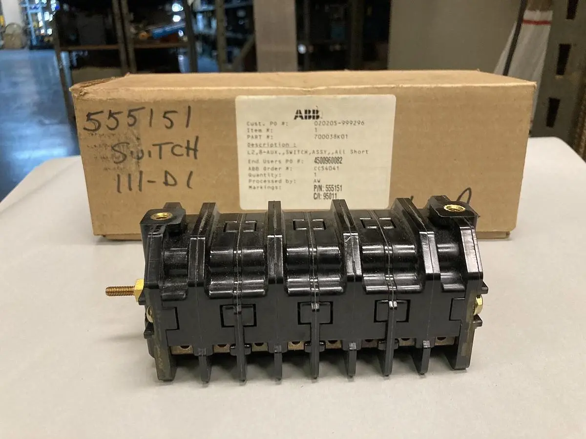 New | in-Stock ELECTROSWITCH 700038K01 Miscellaneous Equipment (Electrical & Power) | Surplus Asset Holdings #1201614