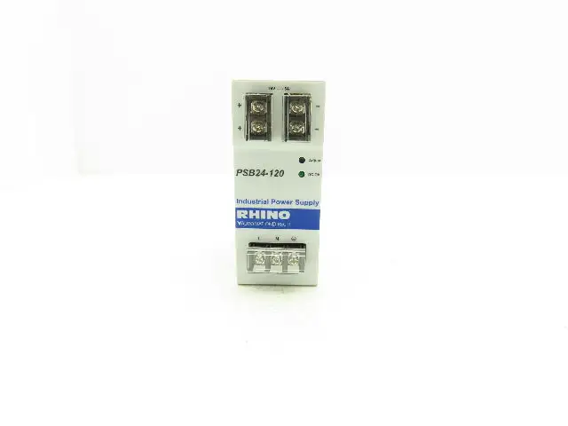Automation Direct PSB24-120 Rhino Switching Power Supply 24VDC 5A 120W 1Ph