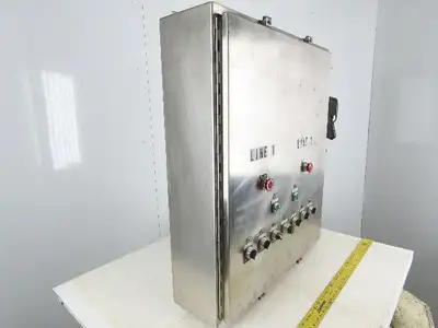 Hoffman A-36HS3108SSLP 31x36x8" Stainless Steel Type 4,12 Electrical Enclosure