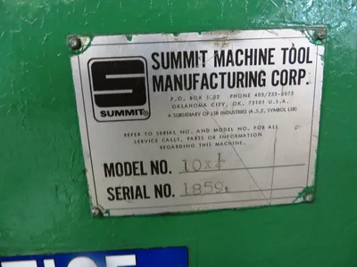 SUMMIT 10 X 1/4 Power Squaring Shears | Mohawk Machinery (5)