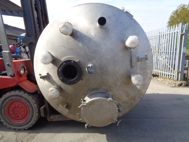 5,000L S/S Halar Lined Mixer