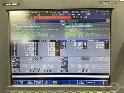 USED 2007 MORI SEIKI NT5400/1800SZ