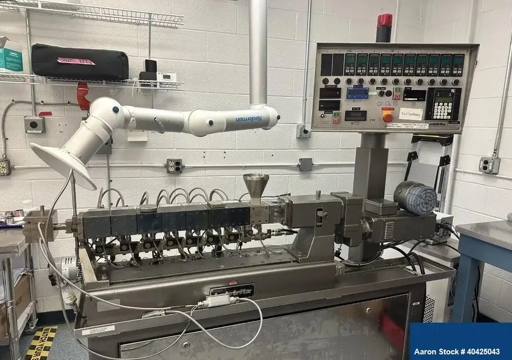 Used LEISTRITZ CORPORATION MICRO18-GG Pelletizers Illinois US | Aaron Equipment #86565