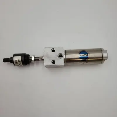 Used BIMBA BIMBA BFM-172-DB CYLINDER &  AC437 BIMBA ALIGNMENT COUPLER 3/4" Pneumatic Cylinders | ND Industrial Surplus #1221871