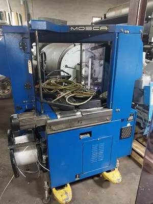 USED 2002 MOSCA AUTOMATIC CROSS STRAPPERS RO-TRI-4 & 2002 RO-TR500-4