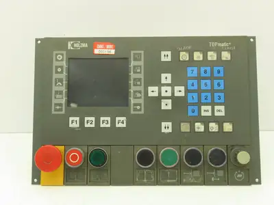 B&R Automation BRRTGR31 Control Pannel Display Screen 7 Start/Stop Switches