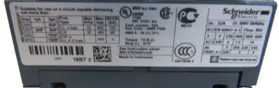 NEW SCHNEIDER ELECTRIC LC1D18B7 CONTACTOR 24V 50/60HZ