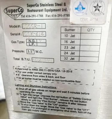 USED SUPERCO 55CSR-1