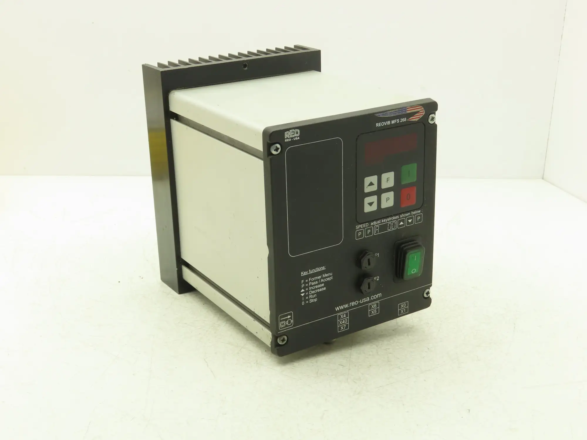 REO USA REOVIB MFS 268 Vibratory Conveyor Frequency Converter 115/230V 50/60Hz