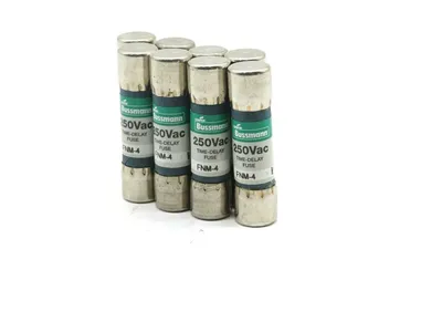 8 NEW BUSSMANN FNM-4 FUSES FNM4