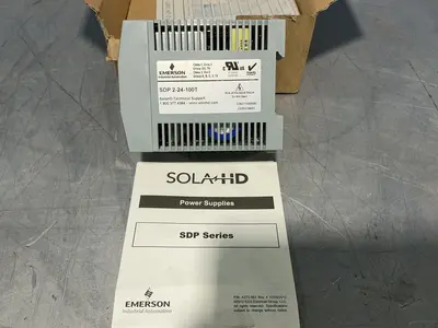 Used SOLA HD / EMERSON SDP 224100T DIN Rail Power Supplies Ohio US | HGR 24 #1549597