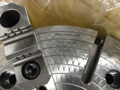 Bison 20" 4 Jaw Lathe Chuck 4317-20"-11A2 DIN 301364/2014 (STK)