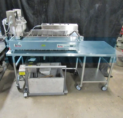 8-0183 Belshaw Mark 6 Cake Donut System with Dual Automatic Dropper