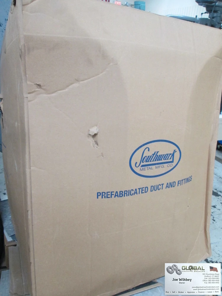 Box Of 12 Southwark Metal Mfg 10" 30Ga Prefabricated Ducting Elbows NEW!