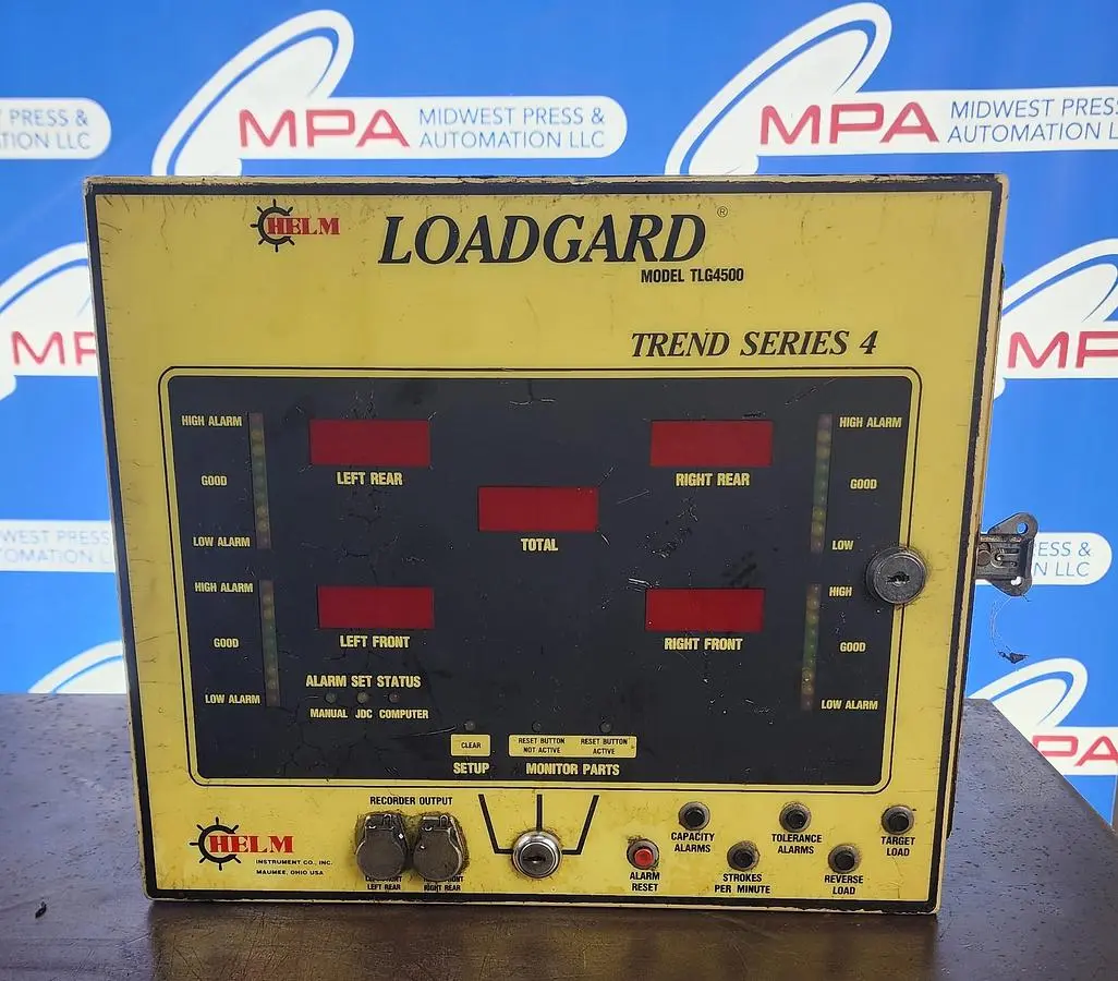 Used HELM TLG4500 Automation Control (HMI) Michigan US | Midwest Press and Automation #621995