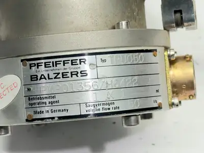 Used Pfeiffer Balzers TPU050, PMP01356/H6422 Vacuum Pumps Michigan US | Maverick Industrial Sales #1487487