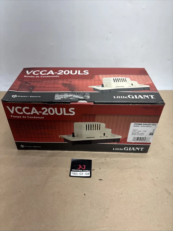 New | in-Stock Little Giant VACCA-20ULS/554201101 Pumps Indiana US | J&J Industrial Supply #1469073