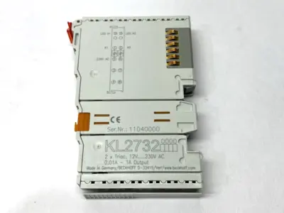 USED BECKHOFF OUTPUT BUS TERMINAL 2-CHANNEL