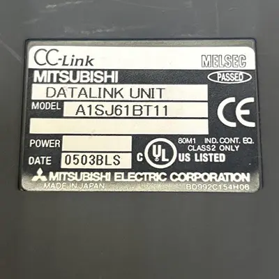 Used MITSUBISHI A1SJ61BT11 Misc Electrical & Power Parts Ohio US | Surplus Asset Holdings #1262648