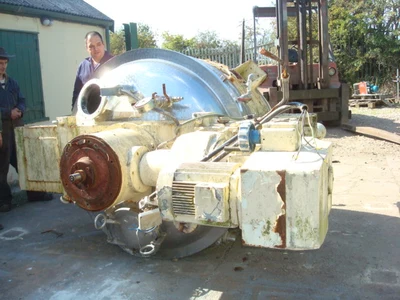 1000L Lleal S/S C/Rotating Mixer