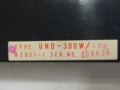 USED YASKAWA UND-300W/100