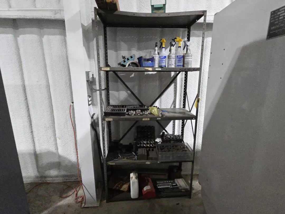 Shelf and Contents; Mill Tooling
