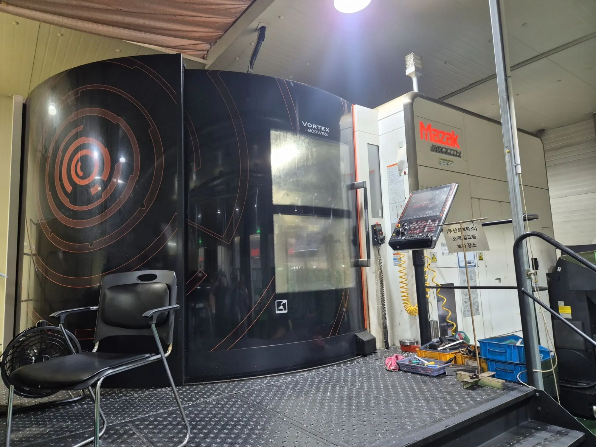 Used 2016 MAZAK VORTEX I-800V/8S Vertical Machining Centers (5-Axis or More) Illinois US | USED CNC #1327056
