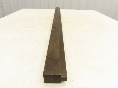 Press Brake Die 45-5/8" Long 90° V 1/2" W 5/16" D 1-13/16" H 1/2" Tang