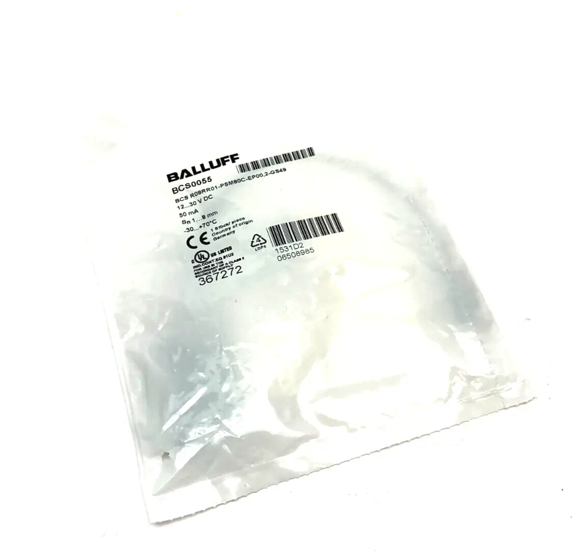 New | in-Stock Balluff Flush Capacitive Proximity Sensor Proximity Sensors Michigan US | Maverick Industrial Sales #1453128