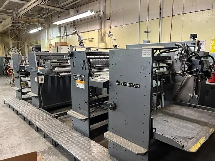 Used 2006 AUTOBOND COMPACT 102 T LAMINATOR Coating & Laminating Illinois US | Capital Equipment Solutions #468477