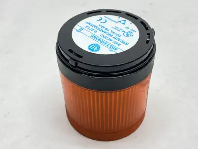 USED ALLEN BRADLEY SER B 70MM AMBER STACK LIGHT 0.271A 24V