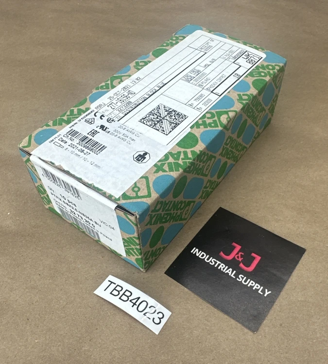 New | in-Stock Phoenix Contact ["32 73 20 0", "PTFIX 6/6X2.5-NS35A"] Terminal Blocks Indiana US | J&J Industrial Supply #1074288