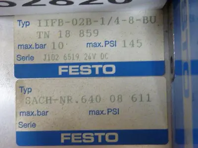 USED FESTO IFB8-02