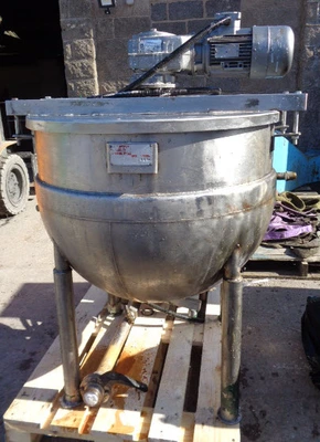 225L S/S Hemis Anchor Scraped Mixing Tank 0.55Kw