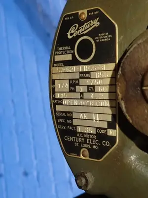 USED THE BRACKETT STRIPPING MACHINE CO U15