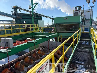 Used COMPLETE SAWMILL OPTIMIL, COMACT, COE NEWNES, USNR, MILLTECH Sawmill Circles CA | CAROLINA MACHINERY SALES #1328272