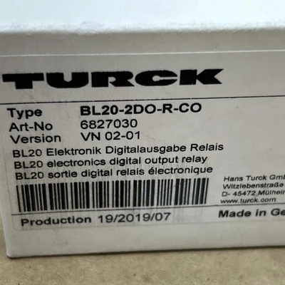 NEW Turck BL20-2DO-R-CO