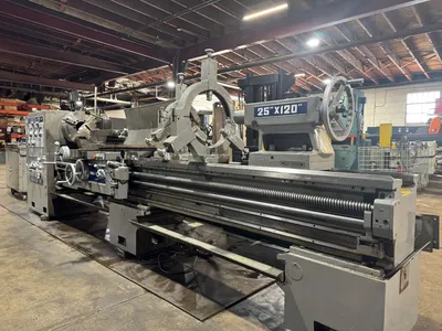 LEHIGH 25"x120" Gap Bed Engine Lathes | RELCO MACHINERY (6)