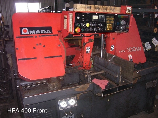 Used 1997 AMADA HFA-400W Horizontal Band Saws Vermont US | Two Spade Machinery LLC #507273