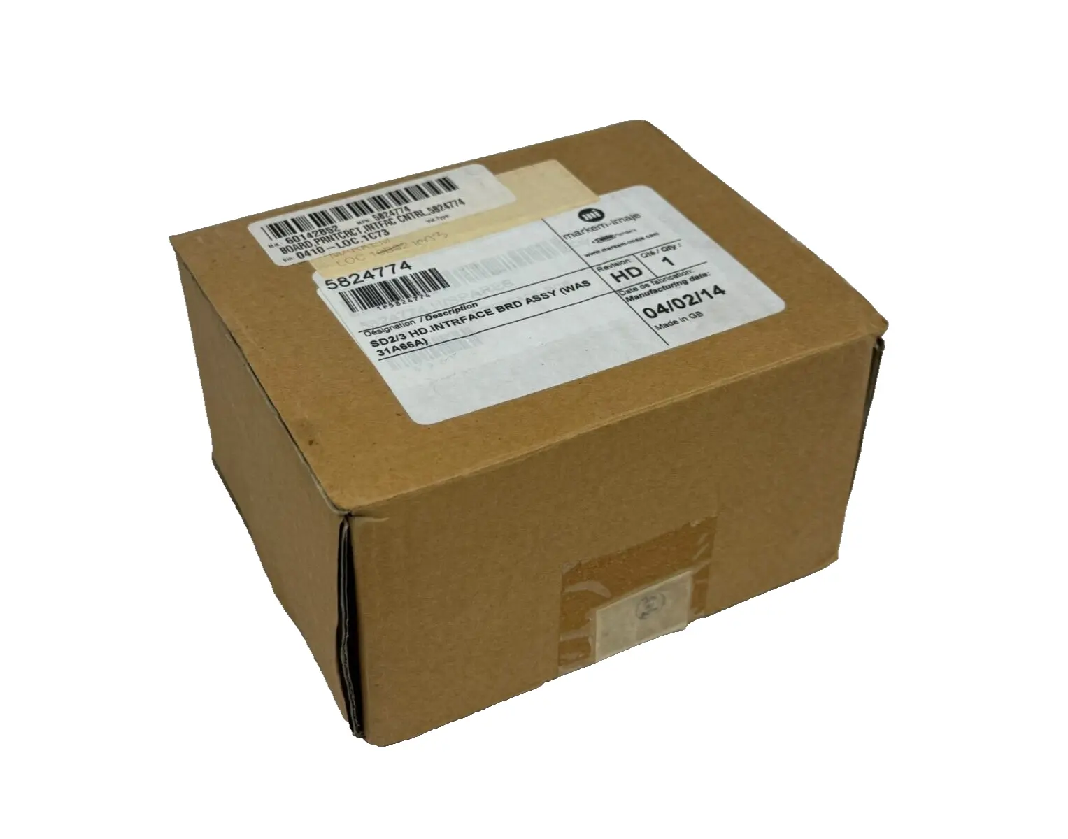 NEW MARKEM 5824774 SD2/3 HD. INTERFACE CARD ASSY (31A66A)
