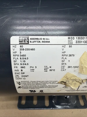 NEW WEG 291-1002