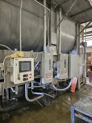 Custom Built Stainless Steel Dual Double Helix Ribbon Blender, 2000