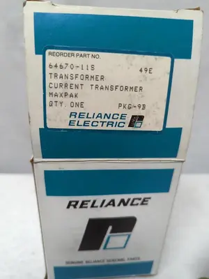 New | in-Stock RELIANCE ELECTRIC 64670-11S Miscellaneous Equipment (Electrical & Power) Ohio US | Surplus Asset Holdings #1239073