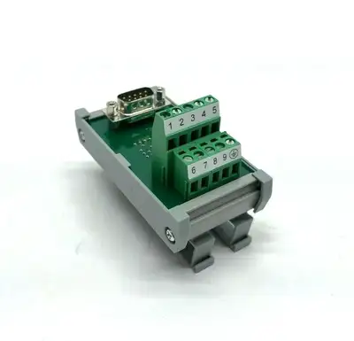 USED CONNECTWELL 9-POLE WIRE TERMINAL TO DB9 CONNECTOR