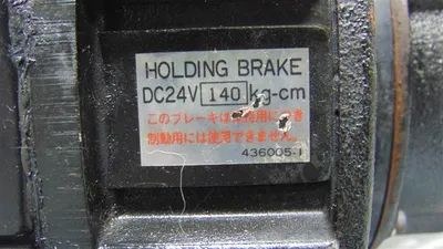 Sanyo Denki / Kawasaki 27BM090HBX20 BL Super Servo Motor 2.2kW 3000 RPM Used