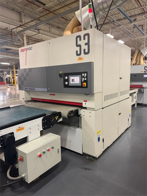 Used 2019 MOTIMAC "SFR-R1300A" Wide Belt Sanders Pennsylvania US | MachineryMax #1228419