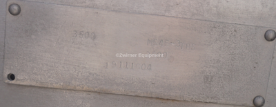 APV GAULIN MODEL 3500 MS-45-3TBS, STAINLESS STEEL HOMOGENIZER