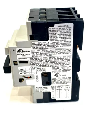ALLEN BRADLEY 140M-C2E-B10 CIRCUIT BREAKER 140MC2EB10 SER. C NEW , SURPLUS